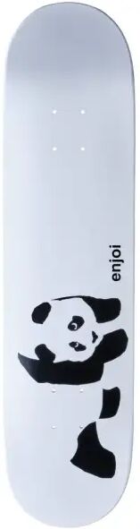 Skateboard Deck Enjoi Whitey Panda Wide R7 (8" - Weiß)