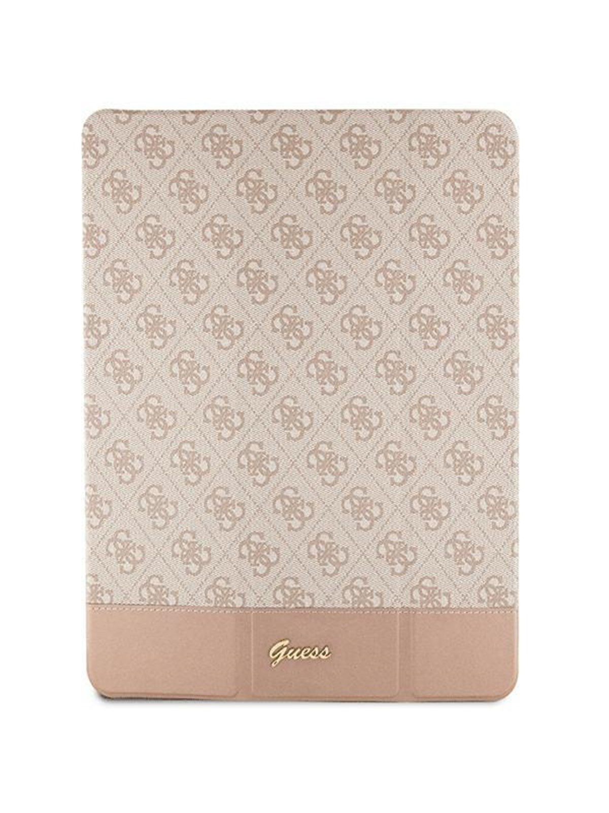 GUESS 4G Stripe Allover case for iPad Pro 12.9" - pink