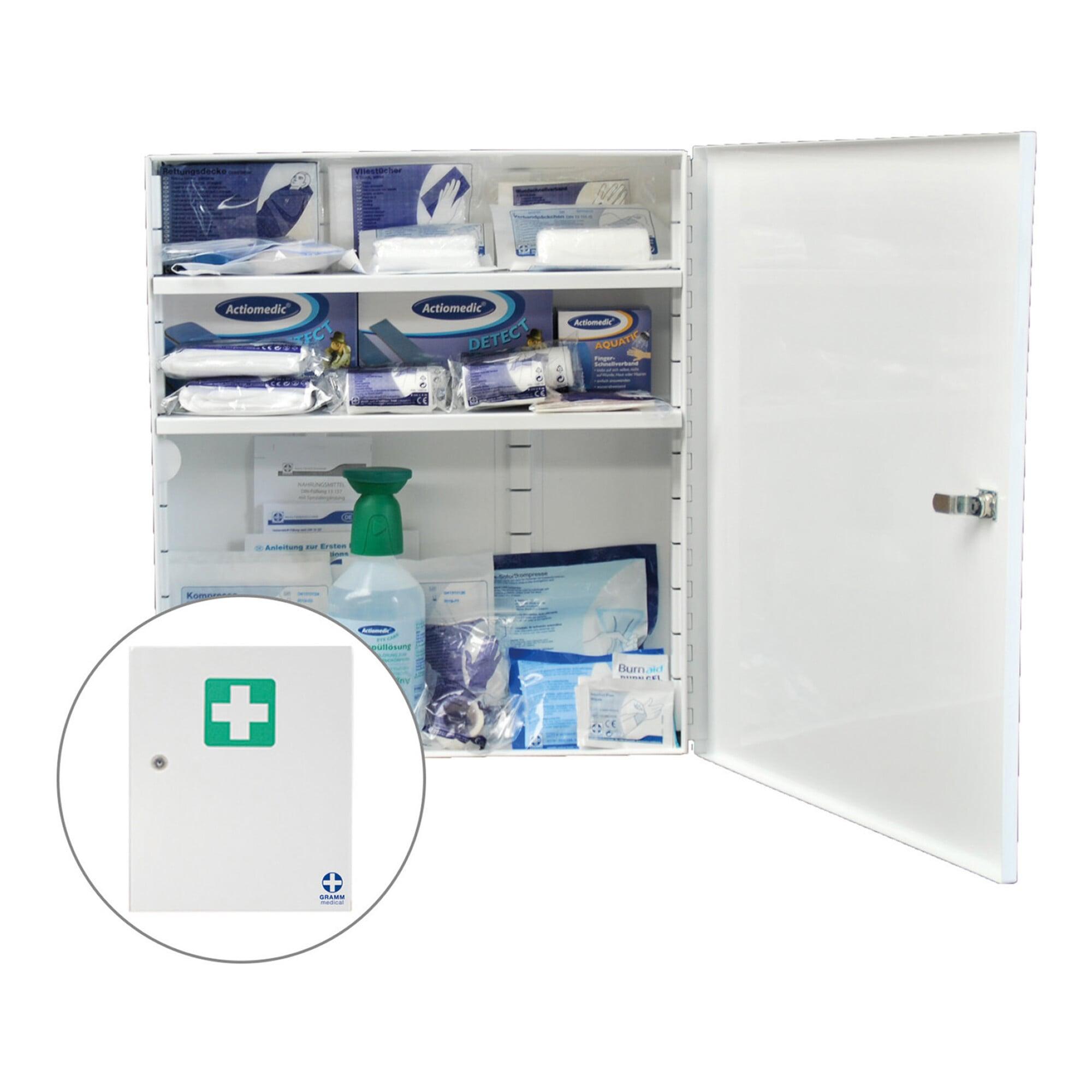Gramm Medical Metall-Branchenschrank LEBENSMITTEL (418.036.00602)