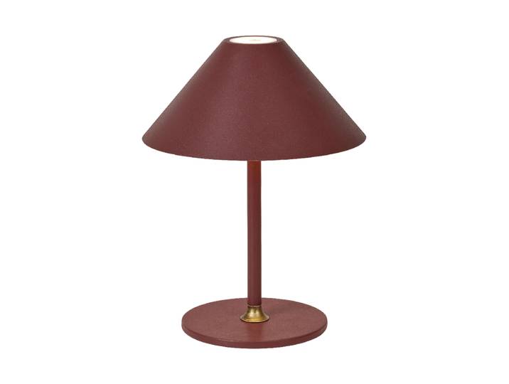 Outdoor Design Tischlampe Hygge Maroon Halo Design