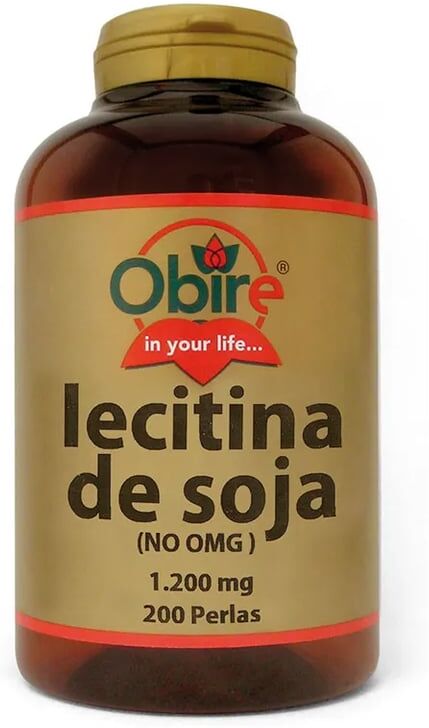 Obire LECITINA SOJA 1200MG 200 Perlas