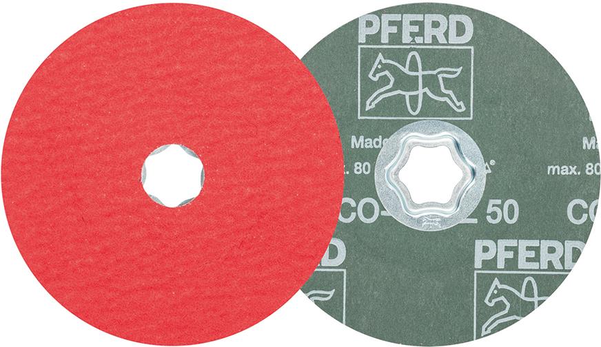 PFERD COMBICLICK-Fiberschleifscheibe CO-COOL