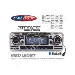 Caliber RMD120BT FM RDS Retro Look Radio mit Bluetooth MP3 USB SD A2DP Autora...