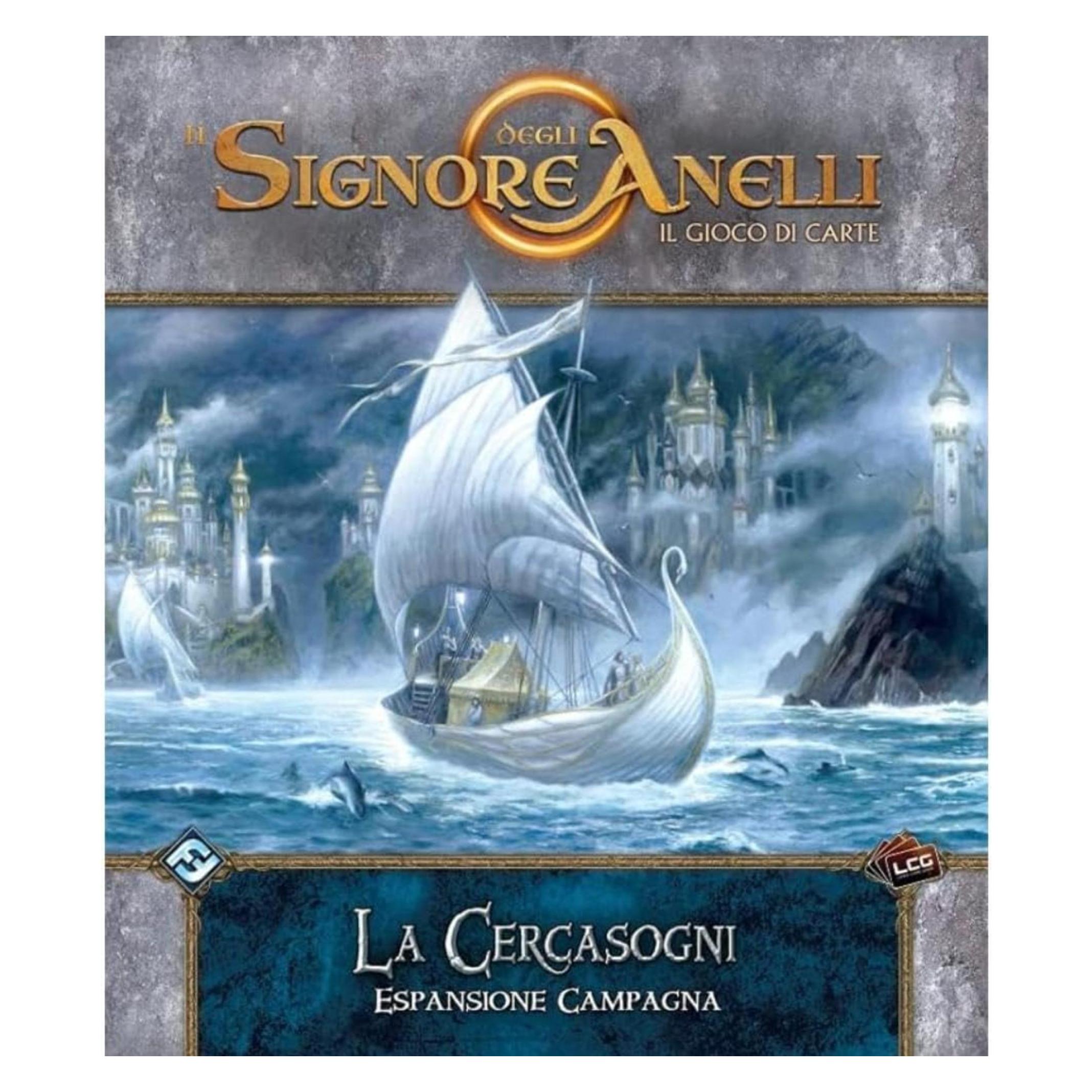 Asmodée Herr der Ringe, Kartenspiel - Die Traumsucherin - Esp. Kampagne (Italienisch, 1 - 4 Spieler) (46988802)