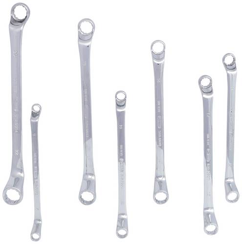 KS Tools 518.0847 Doppel-Ringschlüssel-Satz Schlüsselweite (Metrisch) 8 - 22mm