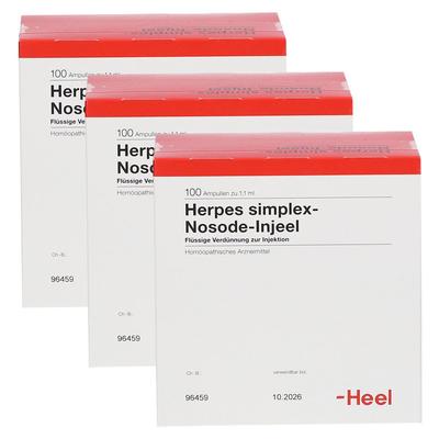 Herpes Simplex Nosode Injeel Ampullen 3er Set 3x100 St