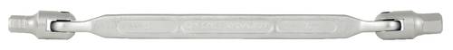 KS Tools 517.0355 Doppel-Gelenkschlüssel 12 - 14mm Abtrieb Außen Sechskant Profil 1St.