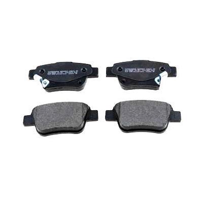 ZIMMERMANN Bremsbelagsatz TOYOTA 23620.165.1 0446605010,0446605020,0446628110 0446658010,04466WY030
