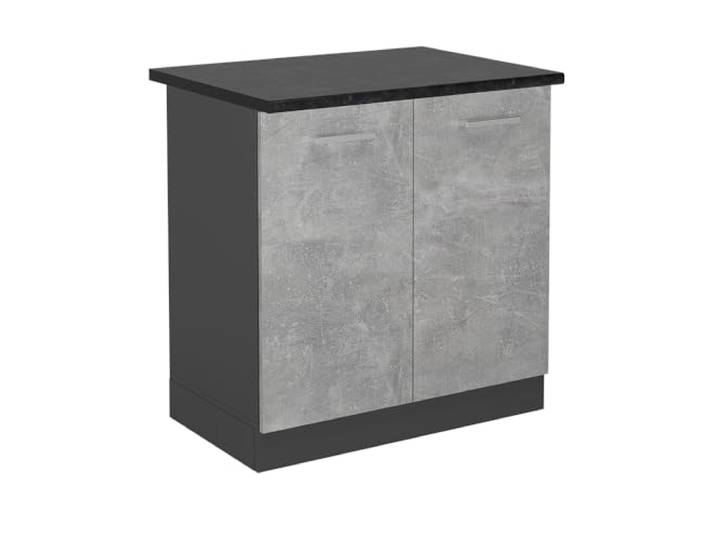 Vicco Spülenunterschrank R-Line, Beton, 80 cm