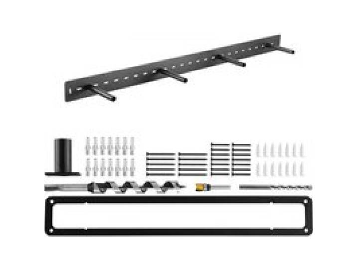 VEVOR Regalhalterung, 1 Stk., Tragkraft 104 kg, Schwerlast Regalhalter 1168,4x157,4x76,2 mm, Regalträger für versteckte Regale, unsichtbare Halterung für schwebende Regale zur Wandmontage