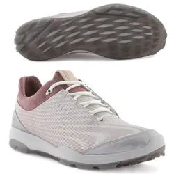 Ecco BIOM Hybrid 3 Gore Tex Damen Golfschuh weiss/rot