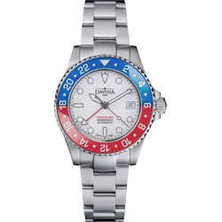 Davosa Performance Ternos GMT Lucent 161.592.20 - weiß,silber - 40.0mm