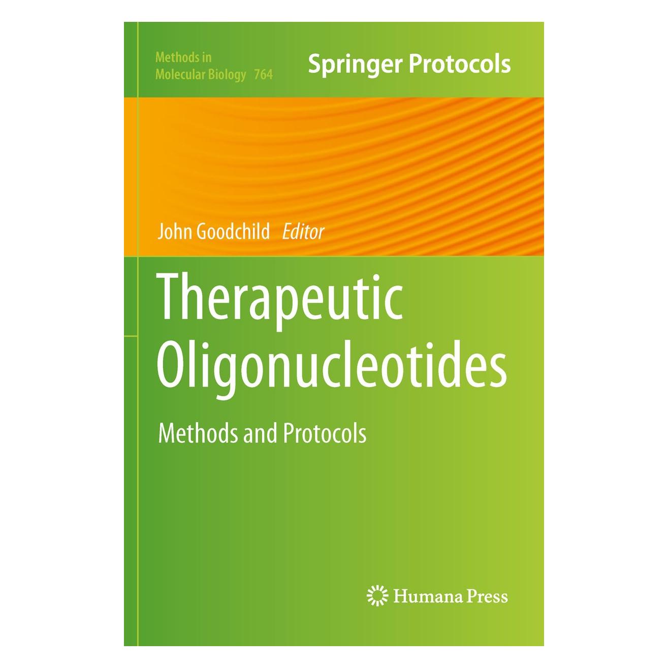Springer Therapeutic Oligonucleotides (Englisch, Hardcover, John Goodchild) (9781617791871)