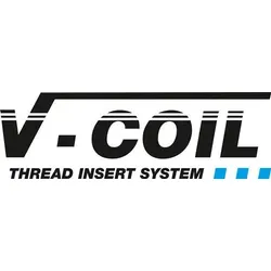 V-Coil Gewindeeinsatz DIN 8140 Typ Standard M5 x 0,8 mm - 7208
