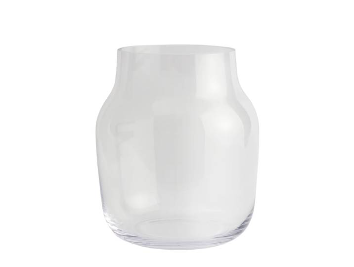 Muuto - Silent Vase, Ø 20 cm, klar
