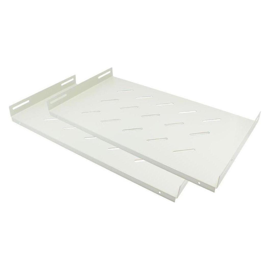 Kabelmeister 19" Fachboden, seitliche Befestigung, Einbautiefe 270 mm, 2er Set, lichtgrau (RAL7035) (SO-38212)