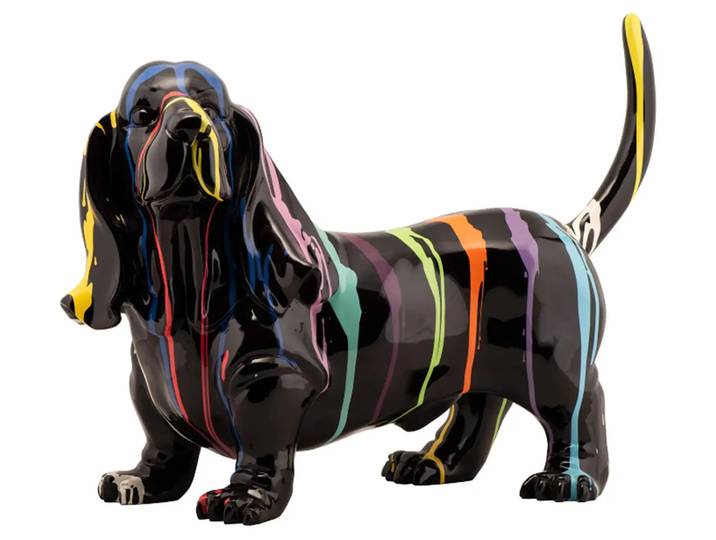 Skulptur Hund mit Schlappohren image LAND
