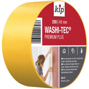 KIP Kreppband 208 Washi-Tec Goldkrepp Premium Plus, 48mm x 50m, für Innen und Außen