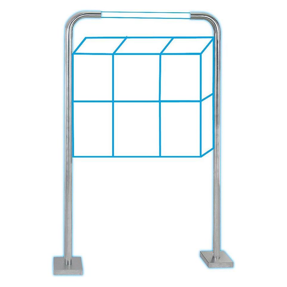 Rottner Briefkastenständer für Briefkastenanlage (T04184)