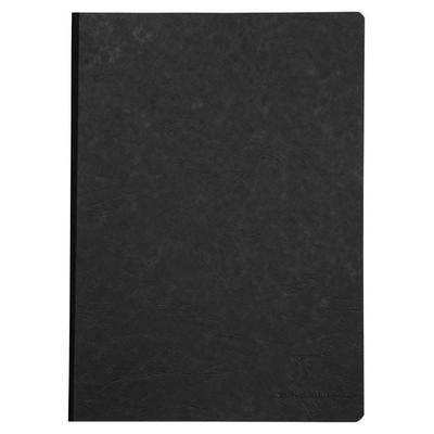 AgeBag Kladde schwarz A4-Format blanco
