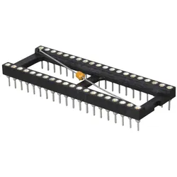 GS-KO 40P - IC-Sockel, 40-polig, mit Abblockkondensator