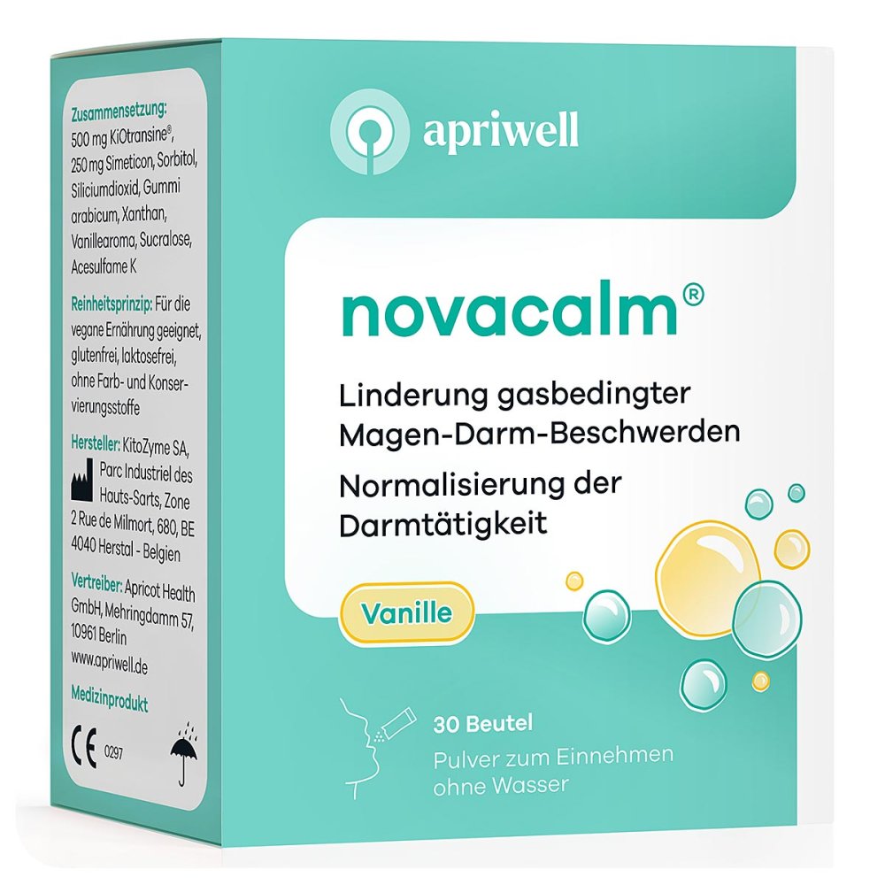 Apricot Health GmbH novacalm® Vanille Beutel apriwell 18167137