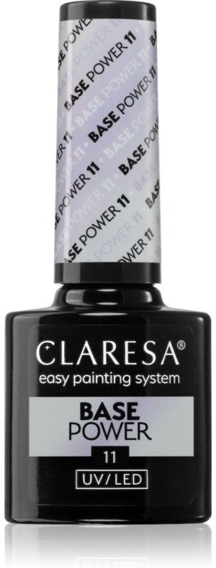 Claresa UV/LED Base Power base coat gel for gel nails shade 11 5 g