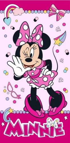 Disney Minnie Mouse strandlaken voor kinderen, 70 x 140 cm