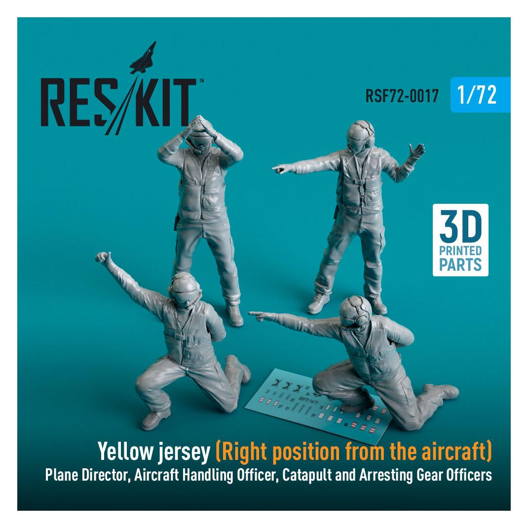 ResKit Yellow jersey (Modern) (Right position from the aircraft) Plane Director, Aircraft Handling Officer (RSF72-0017)