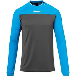 Kempa Prime langarm Trikot anthrazit/kempablau 164