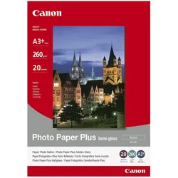 Canon SG-201 Fotopapier Plus seidenglanz A3+ 329x483mm 260 g/m2 - 20 Blatt