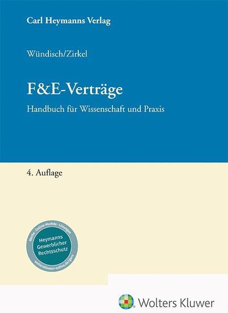 F&E-Verträge: Handbuch für Wissenschaft und Praxis - Preis vom 09.10.2026 07:28:09 h