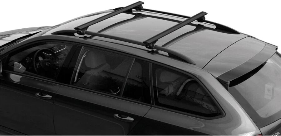 Nordrive BARRE EVOS SILENZIO BLACK RAIL L 128CM ALLUMINIO