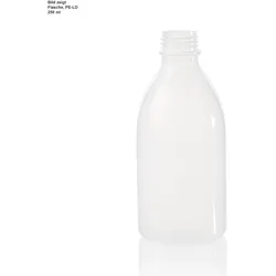 Flasche 30 ml PE-LD ohne Verschluss 100 Stück passend für Tropfaufsatz GL 14