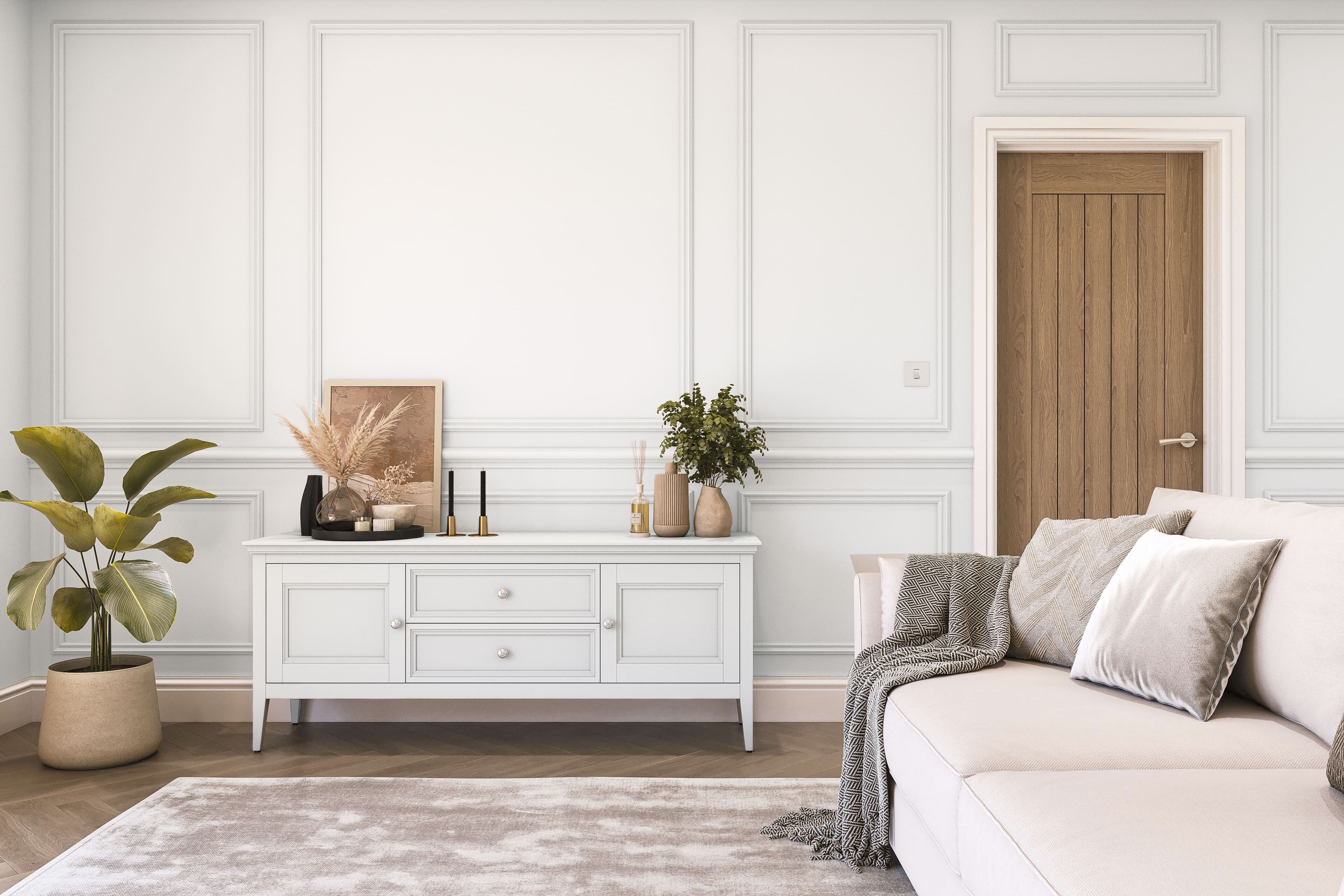 Hemway Peel and Stick Sample - Chalk Paint - Off White