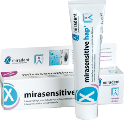Hager Pharma GmbH MIRADENT Zahncreme mirasensitive hap+ 50 ml 09096881