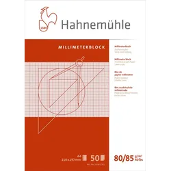 HAHNEMÜHLE Millimeterblock DIN A4