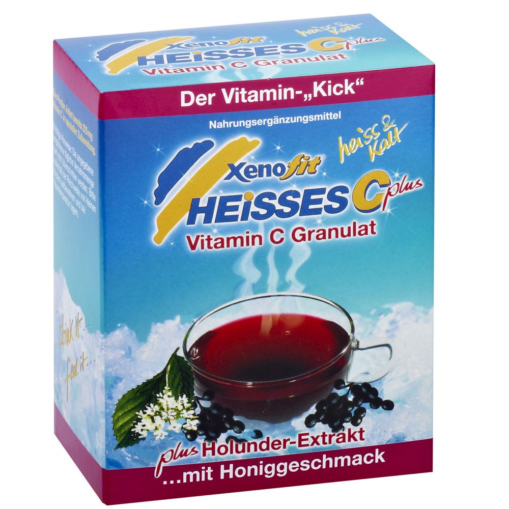 Xenofit heißes C plus Holunderextr.Granulat Beutel 10x9 g Granulat