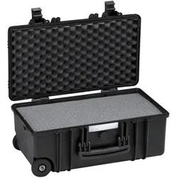 Explorer Cases Spezialkoffer 52x28x22 cm Mod. 5122 WS (31 l), Kameratasche, Schwarz
