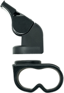 Fox 40 Whistle Classic - Magnetic Fingergrip - Pilli- Musta - Musta