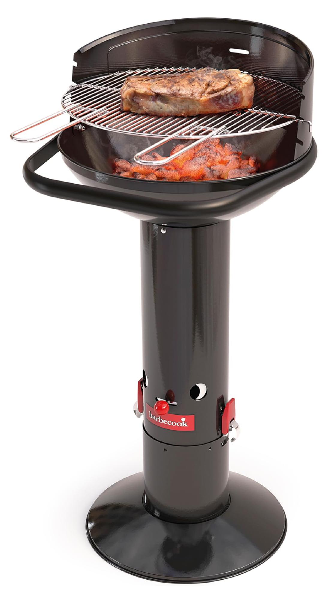 Holzkohle-Grill Loewy 45, emailliert, schwarz, 43 cm Höhe, 97 cm
