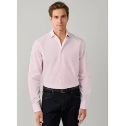 Hackett London für Herren. HM3010878 Hemd mit feinen Streifen City Fit klassisch rosa (XXL), Lässig, Baumwolle, Langarm