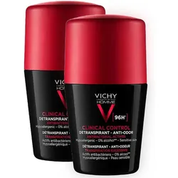 Vichy Homme Deo Roll-on Antitranspirant 96h Dp 2X50 ml