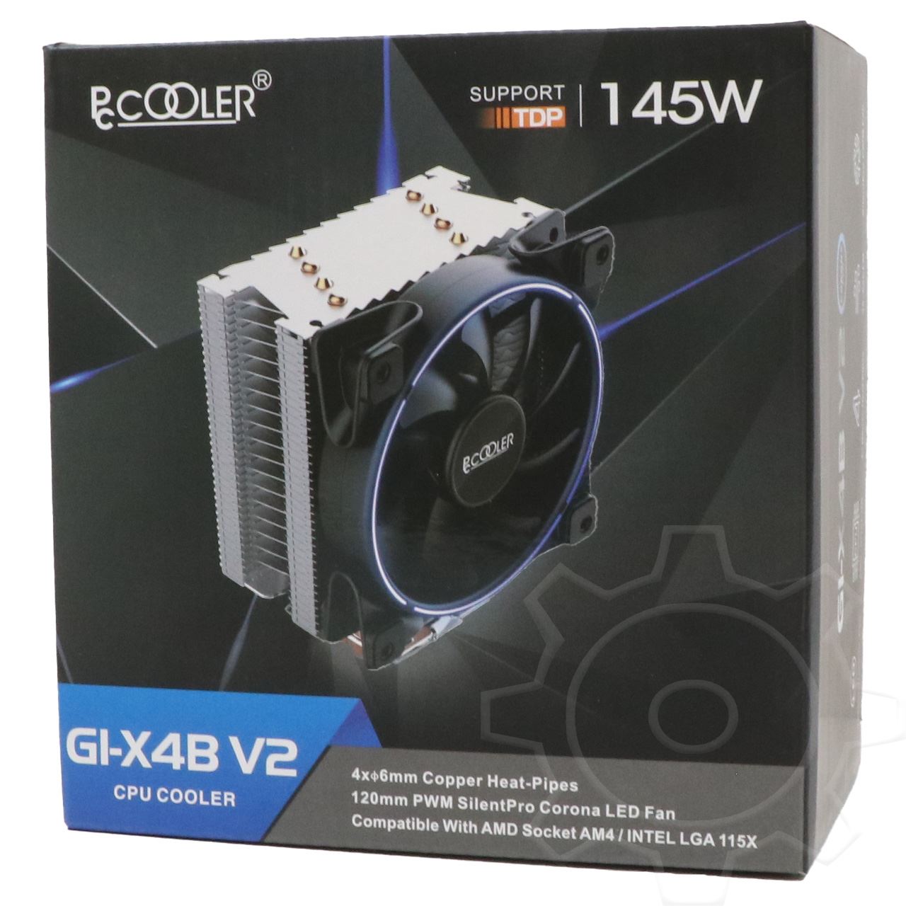 PCCOOLER GI-X4 V2 Corona B Tower Kühler