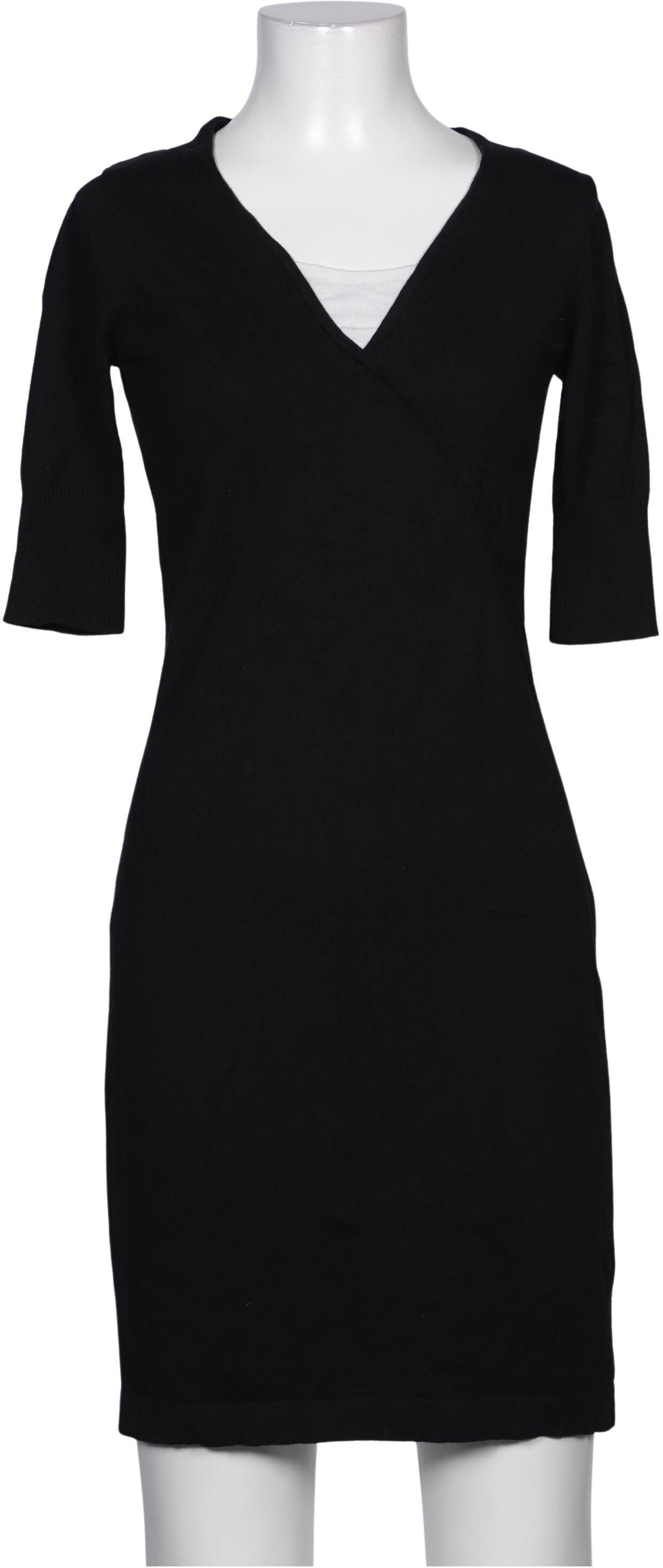 Ashley Brooke Damen Kleid, Schwarz, Gr. EU 36, Seide / Baumwolle - Second Hand