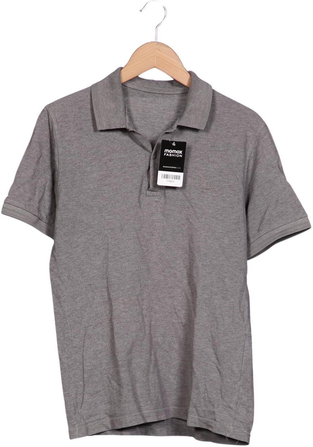 Fred Perry Herren Poloshirt, Grau, Gr. M, kein / Etikett - Second Hand