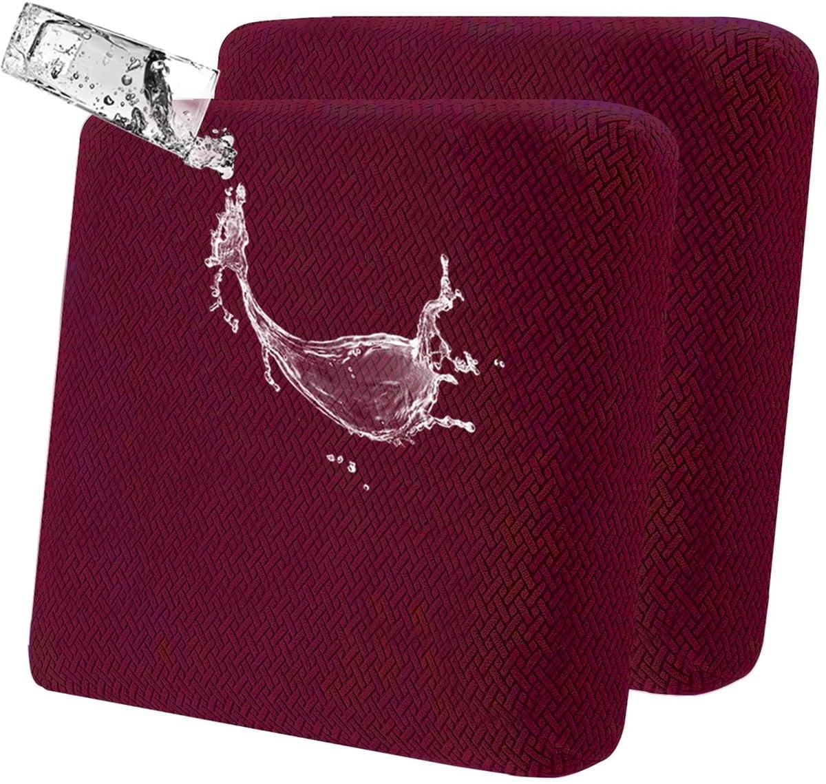 Merkloze waterdichte bankkussen covers voor volwassenen