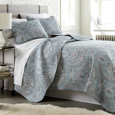 Southshore Fine Linens Lightweight Pure Melody 3-piece Paisley Quilt Set