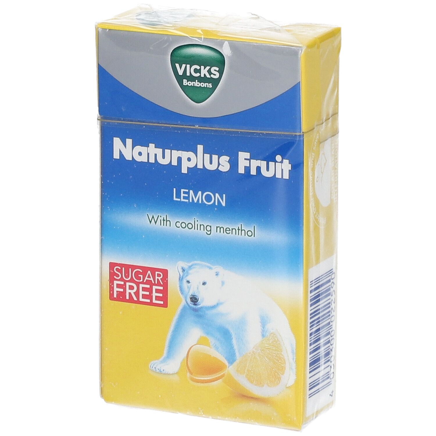 Vicks Lemon +C Zonder Suiker 40 g Bonbons