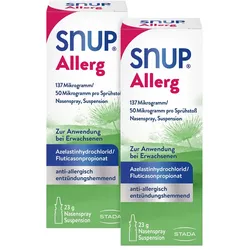 Snup Allergie Nasenspray Doppelpack 2X23 g